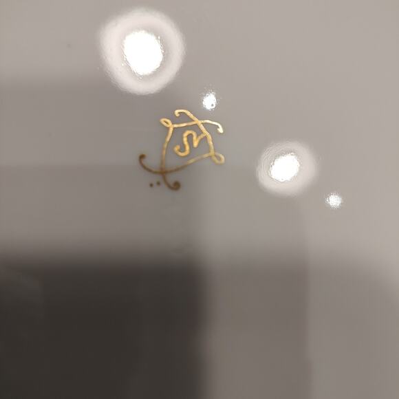 Antique Sèvres Heavy Gold White Hand painted Encrusted Plate - Picture 5 of 10